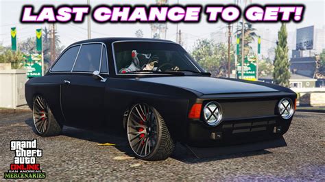 Michelli GT LAST CHANCE TO GET In GTA 5 Online Aggressive