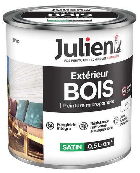 Peinture Extérieure Bois Microporeuse 0 5L JULIEN DOD