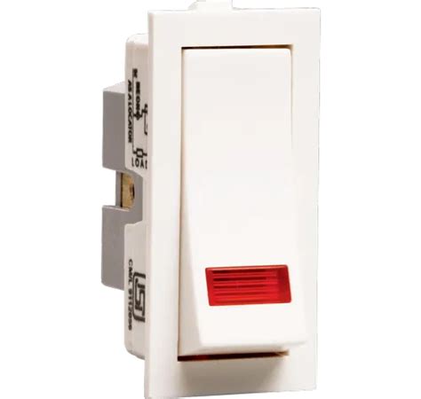 Crabtree Athena 10ax One Way Switch With Indicator For Home At Rs 94