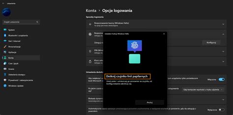 Jak Logowa Si Do Windows Za Pomoc Odcisku Palca Windows Hello