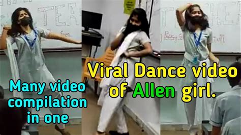 Allen Girl Dance On Chikni Chameli Viral Video Allen Girls Dance