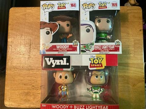 Toy Story Funko Pop Disney Woody Buzz Lightyear Vynl Pack