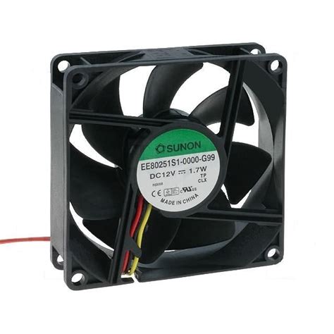 Ee S G Sunon Fan Axial X Mm Vdc W M H