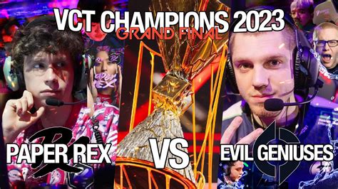 BEST PLAYS OF EVIL GENIUSES VS PAPER REX VCT CHAMPIONS 2023 GRAND