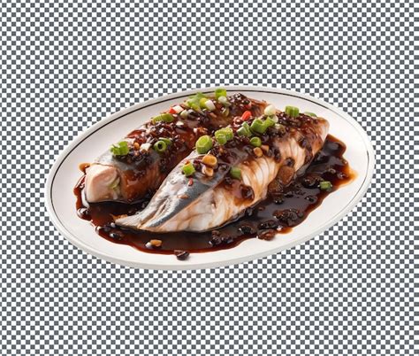 Premium Psd Yummy And Delicious Steamed Fish Isolated On Transparent