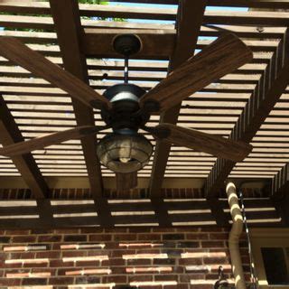 Outdoor Ceiling Fan Installation - DIY