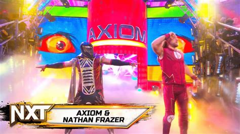 Axiom Nathan Frazer Entrance Wwe Nxt March Youtube