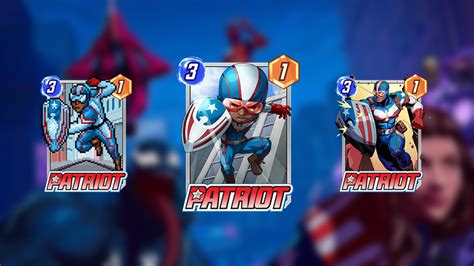 Meilleurs Decks Patriot Dans Marvel Snap Gamingdeputy France