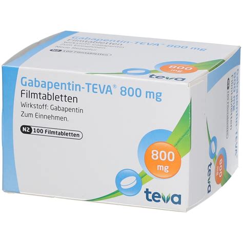 Gabapentin Teva Mg Filmtabletten St Mit Dem E Rezept Kaufen