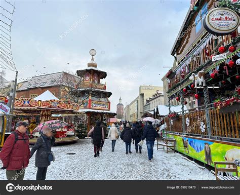 Berlin Germany 2023 Christmas Market Old Town Spandau – Stock Editorial ...