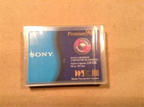 Sony Premium 90p Dds Data Cartridge Dg90p 2gb4gb New And Sealed Ebay