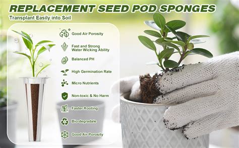 Amazon 176 PCS Hydroponic Pods For Aerogarden Grow Anything Seed