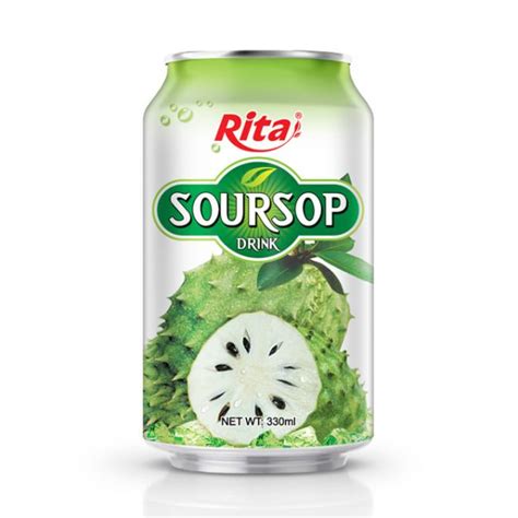 Nước ép Trái Mãng Cầu 330ml Nước Giải Khát Rita