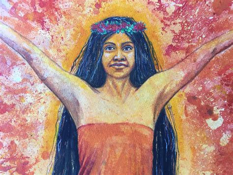 Pele The Hawaiian Goddess Of The Volcanoes Etsy