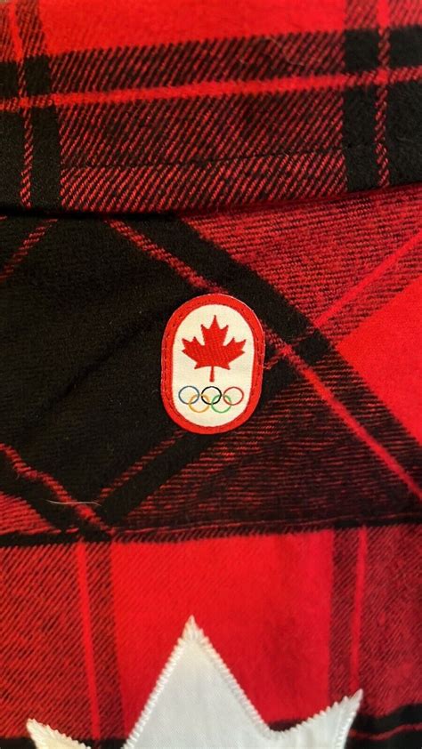 Team Canada Olympic Flannel Hudsons Bay Ebay