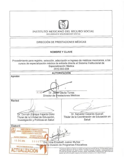 PDF Procedimiento para registro selección adscripción e ingreso de