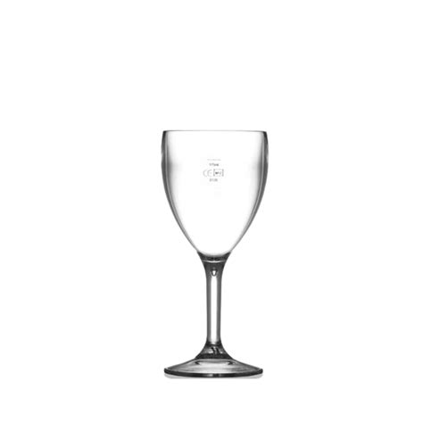 Elite Premium Polycarbonate Wine Glasses 9oz Lce At 125ml And 175ml Polycarbonate Glasses