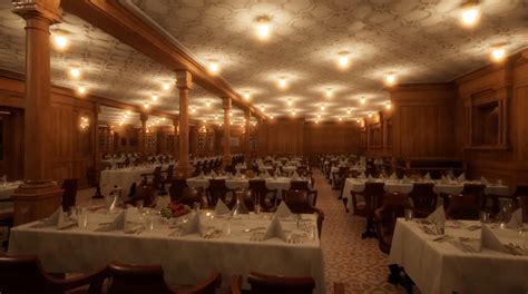 Titanics 2nd Class Dining Saloon By Schuylerpierce On Deviantart