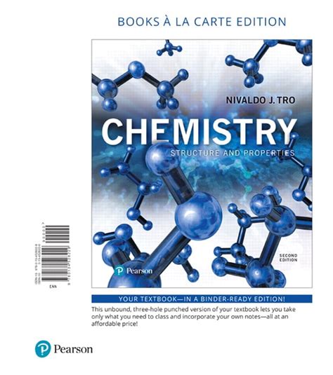 Tro Chemistry Structure And Properties Books A La Carte Edition