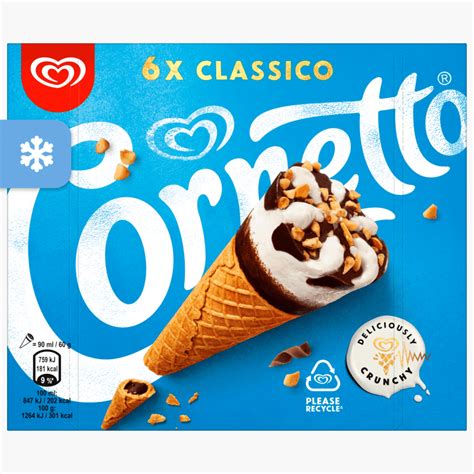 Langnese Cornetto Soft Caramel And Hazelnut 560ml 4x140ml Order Online