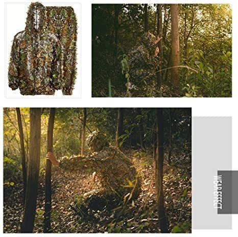 Traje Ghillie Táctico De Camuflaje Para Francotirador Meses sin intereses