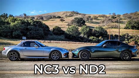 2013 Mazda Miata NC3 Vs 2019 Mazda Miata ND2 Head To Head Review