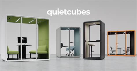 Quietcubes Premium Office Pods And Booths For Modern Offices