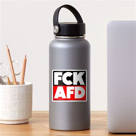 Fck Afd Fuck Afd Sticker For Sale By Ahmedhod Redbubble