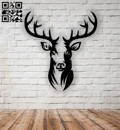 Deer E0011469 file cdr and dxf free vector download for Laser cut ...