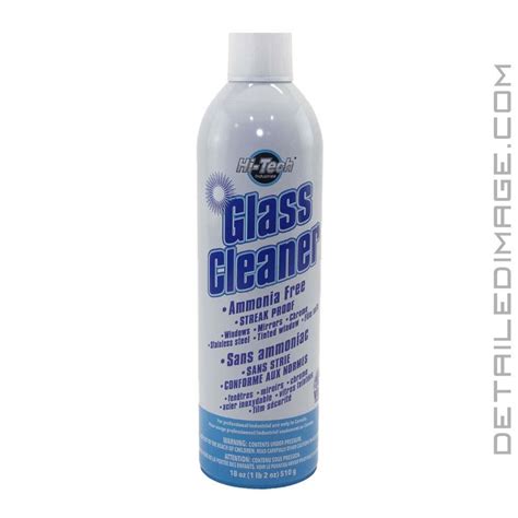 Hi Tech Glass Cleaner 18 Oz Detailed Image