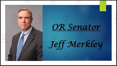 U.S. Senator Jeff Merkley (OR) Biography PowerPoint by Teach Simple