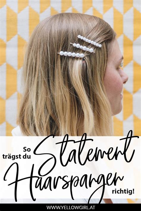 Statement Haarspangen So Tr Gst Du Sie Richtig One Trend Different