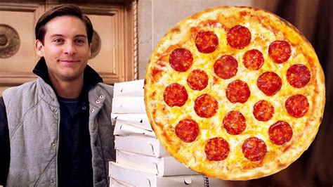 Spider Man Peter Parker Delivers Pizza Time Short Film Youtube