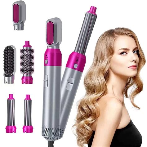 TechKIng LIFETIME REPLACEMENT WARRANTY 5 In 1 Multifunctional Hair