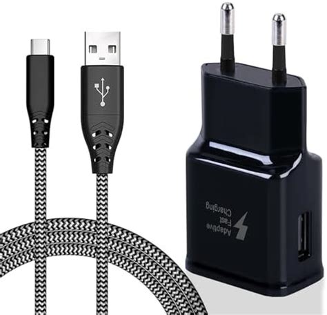 Ladeger T F R Samsung Handy Adaptives Schnellladeger T Usb Netzteil