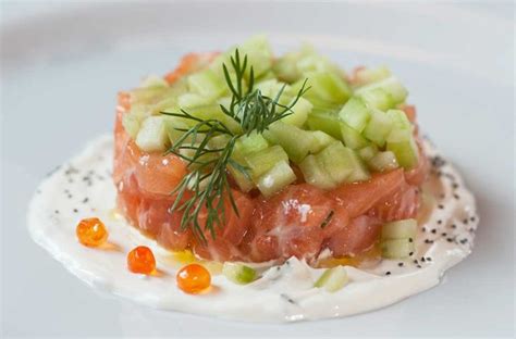 Tartare Di Salmone Le Specialit Dei Ristoranti