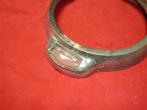 Original Vintage 1940 S Studebaker Truck Headlight Bezel And Lens XL