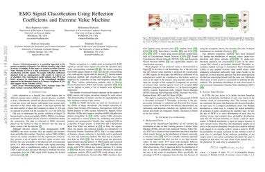 EMG Signal Classification Using Reflection Coefficients and Extreme ...