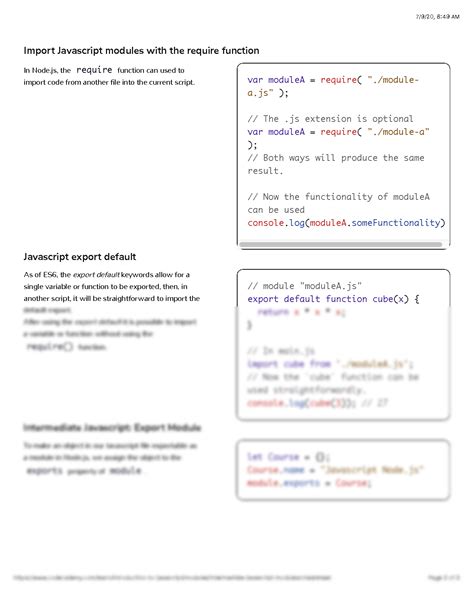 Solution Javascript Modules Worksheet Studypool