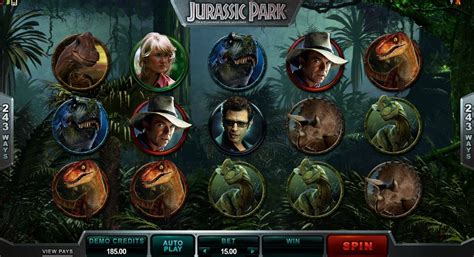 Jurassic Park Slot Game Movie Microgaming