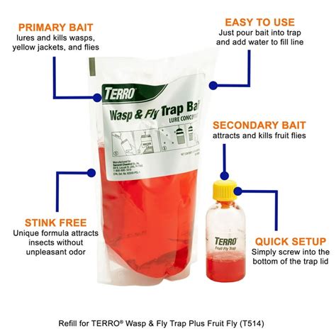 Terro Fruit Fly Indoor Insect Trap 2 Pack In The Insect 52 Off