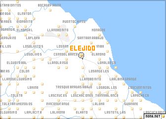 El Ejido (Panama) map - nona.net