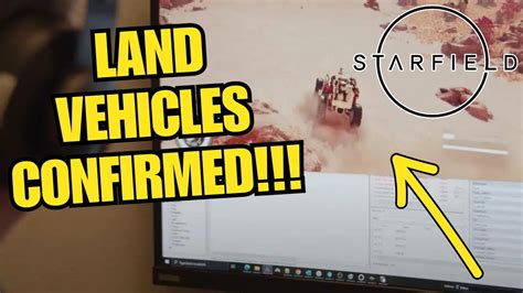 Land Vehicles Confirmed For Starfield Youtube