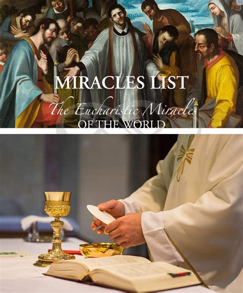 Eucharistic Miracles Throughout History