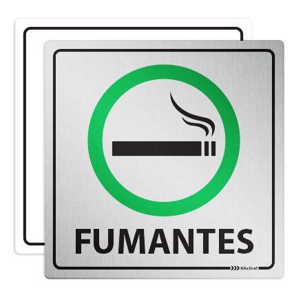 Placa Permitido Fumar Afixgraf