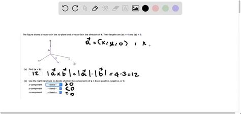 Solved The Figure Shows Vectors In The Xy Plane And A Vector In The