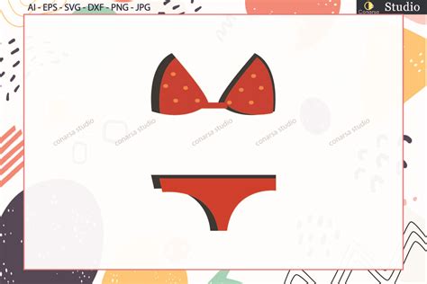 Summer Icon Bikini Beach Svg Graphic By Conarsa Studio Creative Fabrica