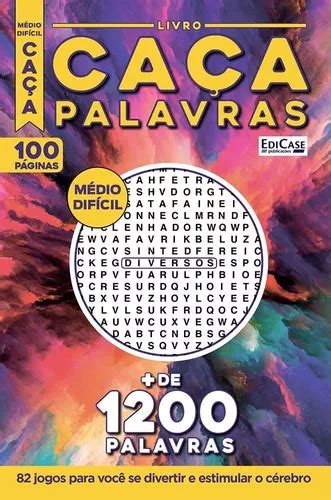 Livro Livro Caça palavras 29 Nível Médio Difícil MercadoLivre