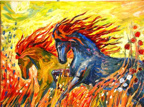 5 Selected horse painting abstract art You Can Save It Without A Dime ...