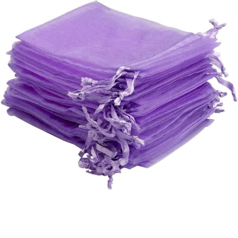 Kroy Pecoed Pcs Sachets Organza Color X Cm Organza Gift Bags